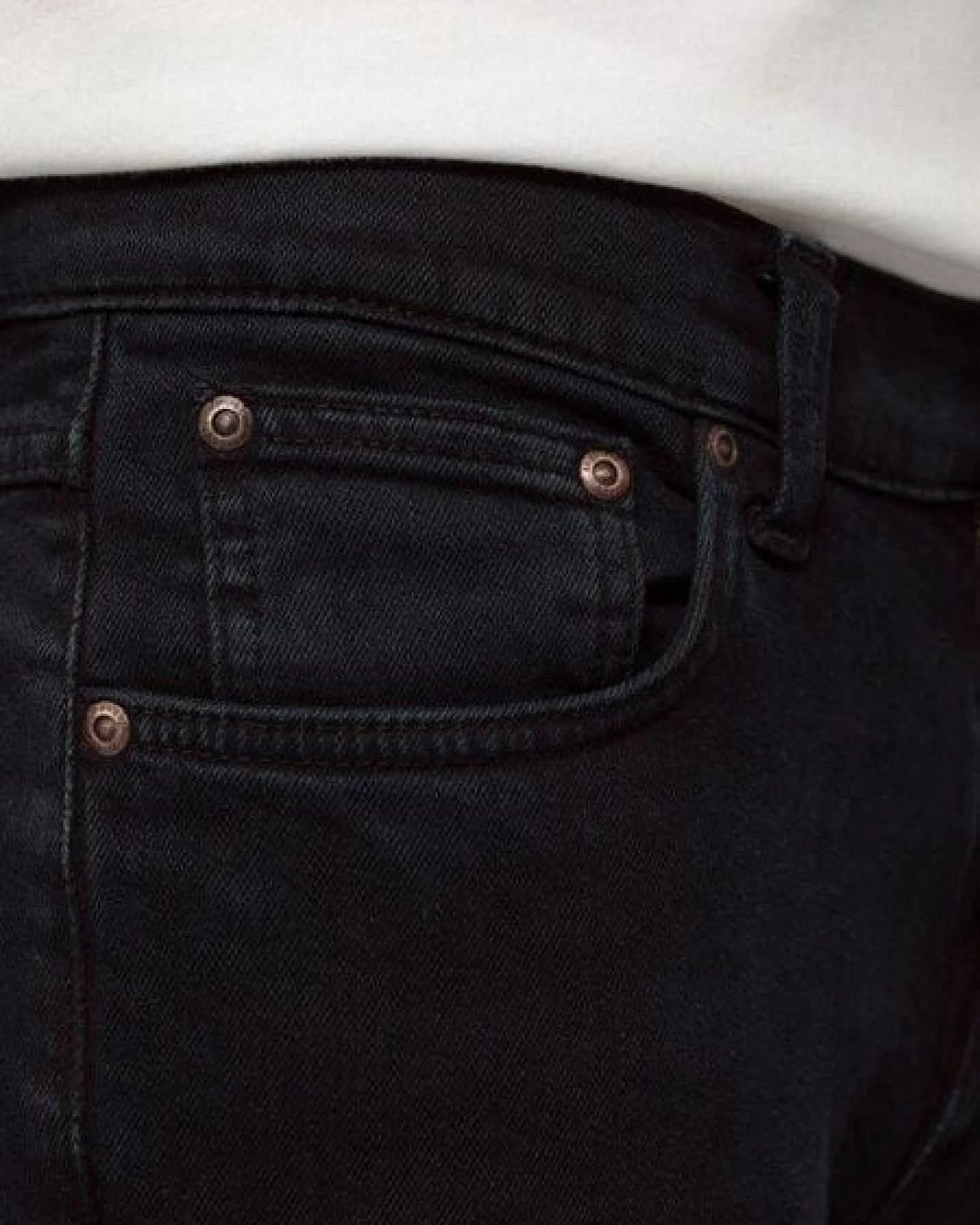 Nudie Jeans Lean Dean Black Skies – Ansicht 4