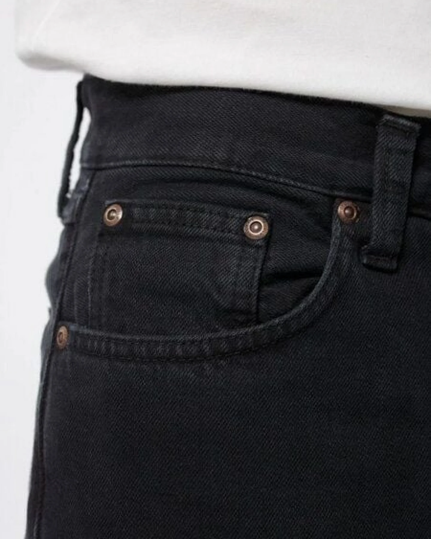 Nudie Jeans Gritty Jackson Black Forest – Ansicht 4