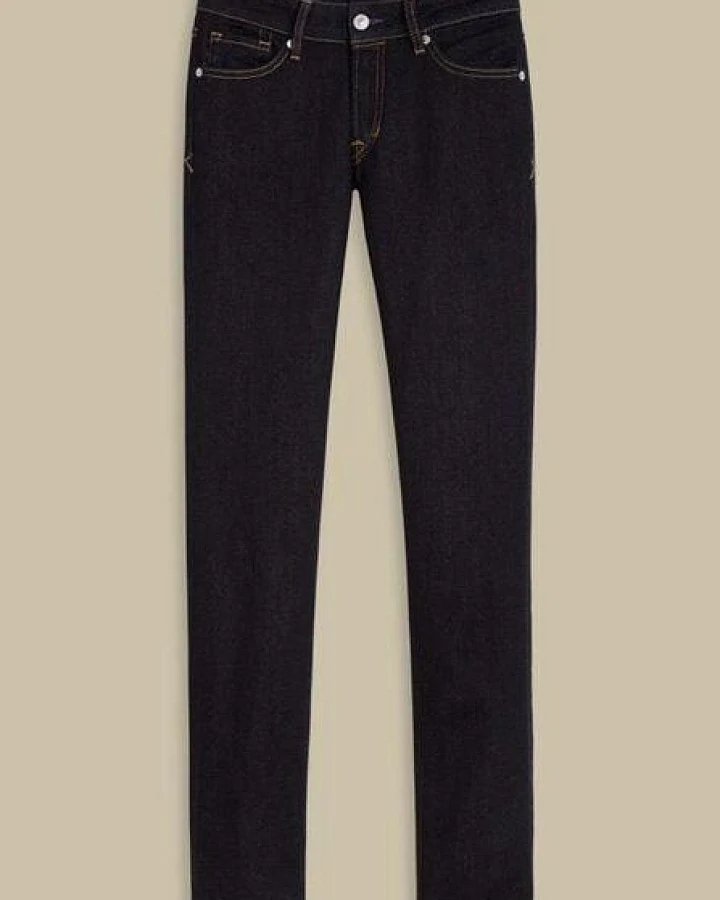 Kings Of Indigo Emi Mid Rise Straight Gorbi Rinse