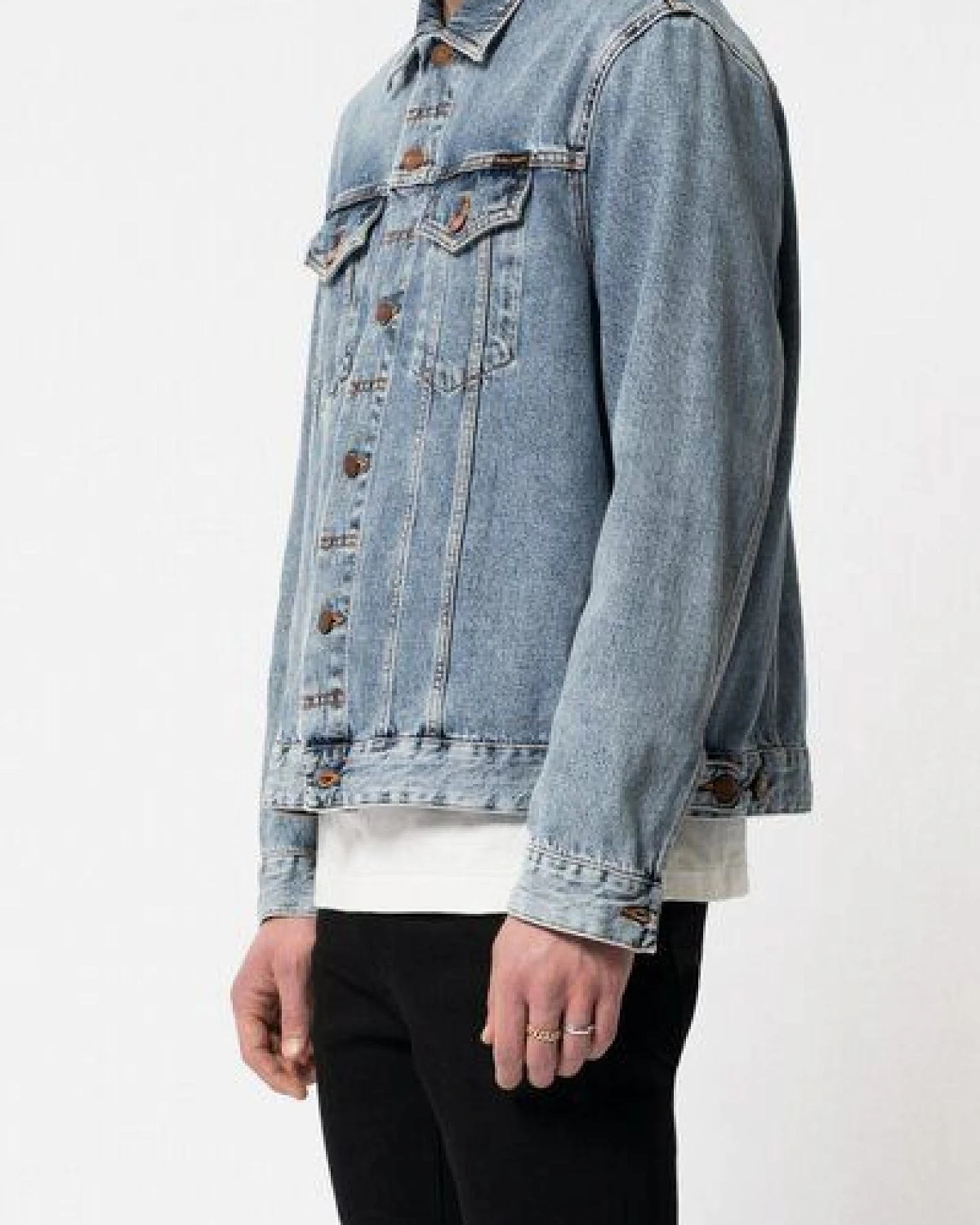 Jerry Jeansjacke von Nudie Jeans – Ansicht 2