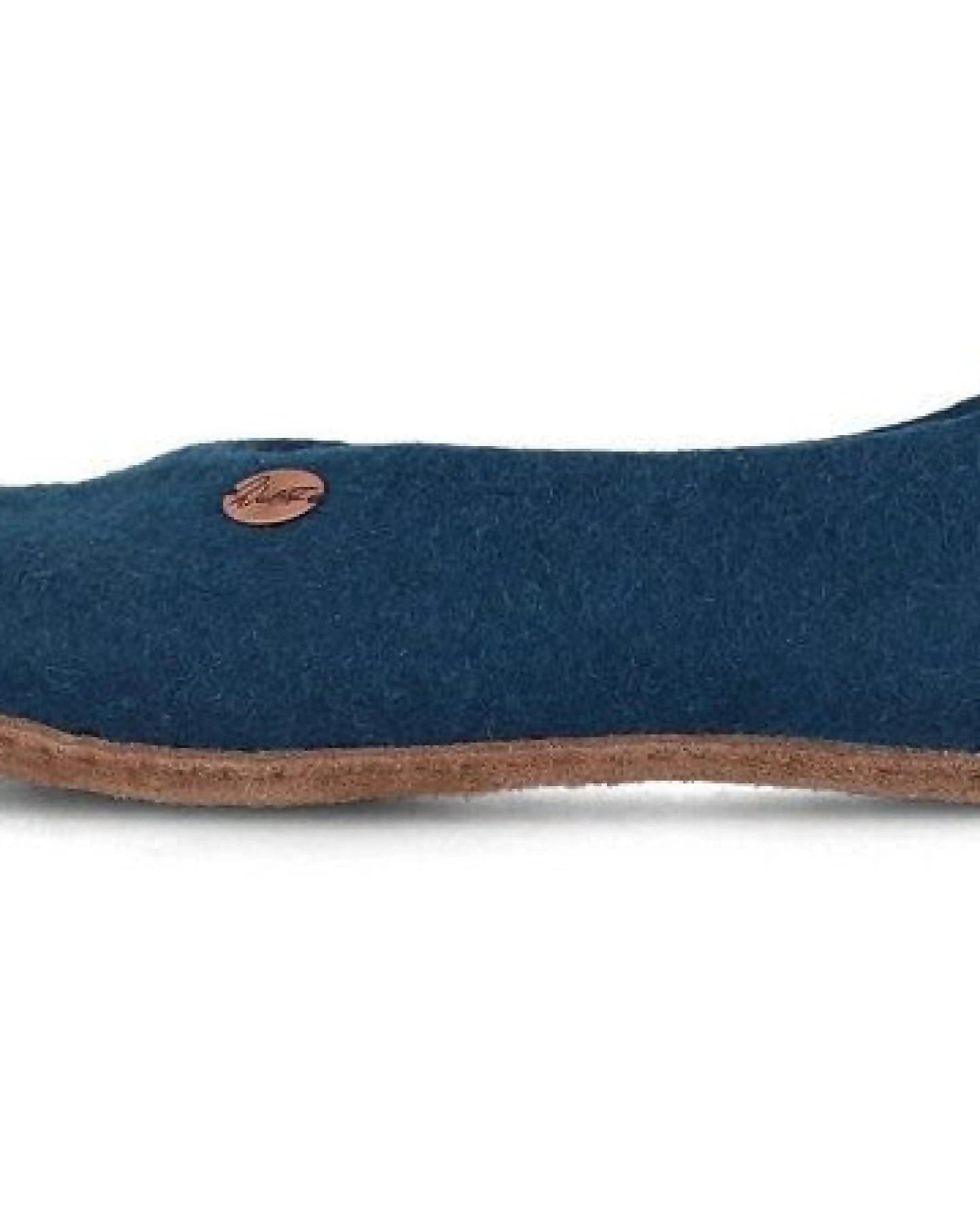 WoolFit Ballerina Hausschuhe mit vegetabiler Ledersohle und Filzeinlage – Ansicht 4