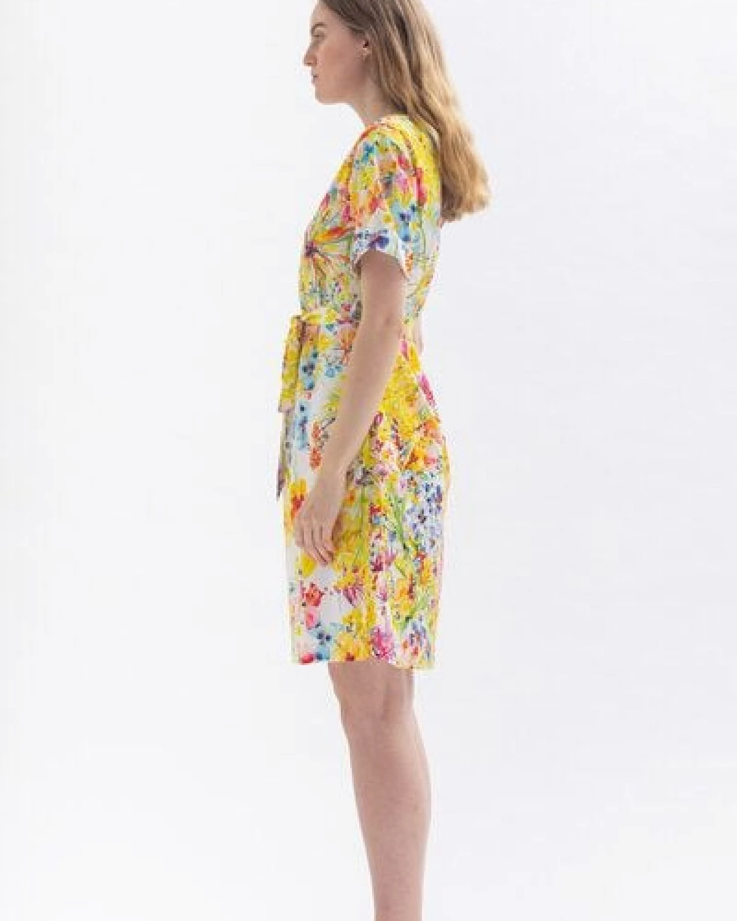 Studio Hertzberg Blumenkleid "SAA-MIRA" aus Bio Baumwolle & Lyocell – Ansicht 4