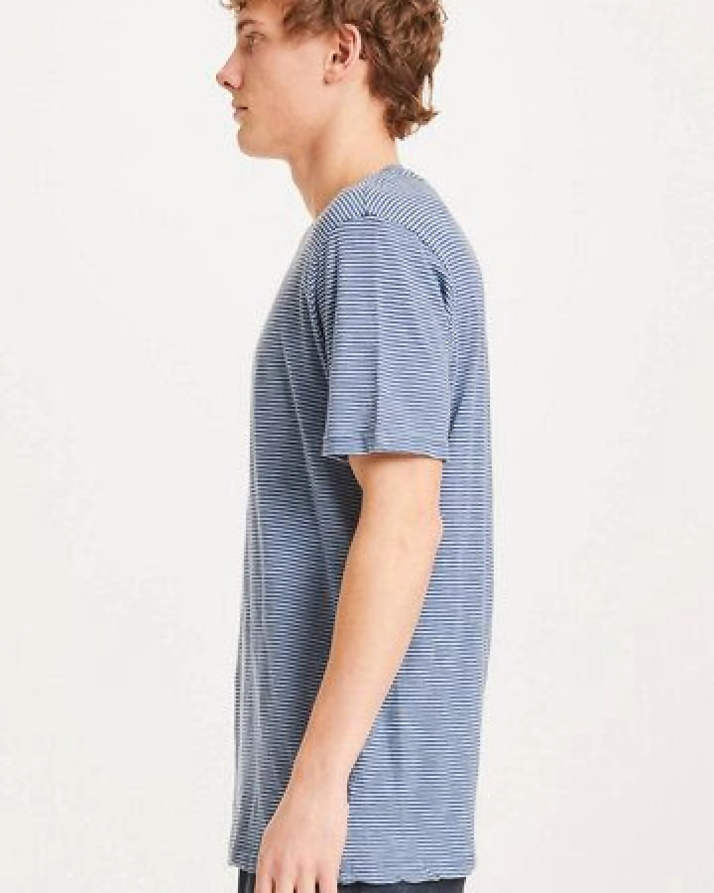 KnowledgeCotton Apparel T-Shirt - ALDER narrow striped tee - aus Bio-Baumwolle – Ansicht 2
