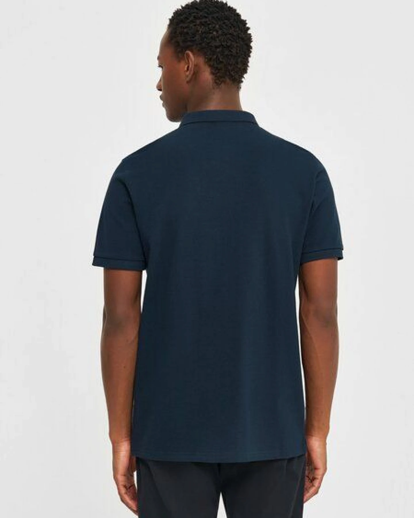 KnowledgeCotton Apparel Poloshirt - ROWAN - aus Bio-Baumwolle – Ansicht 2