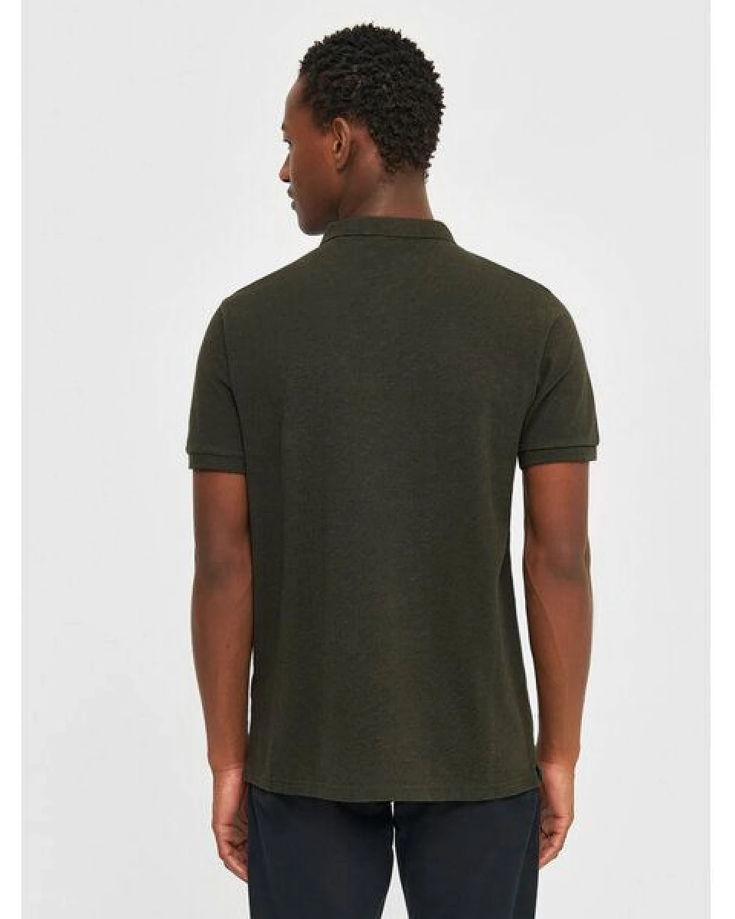 KnowledgeCotton Apparel Poloshirt - ROWAN - aus Bio-Baumwolle – Ansicht 2