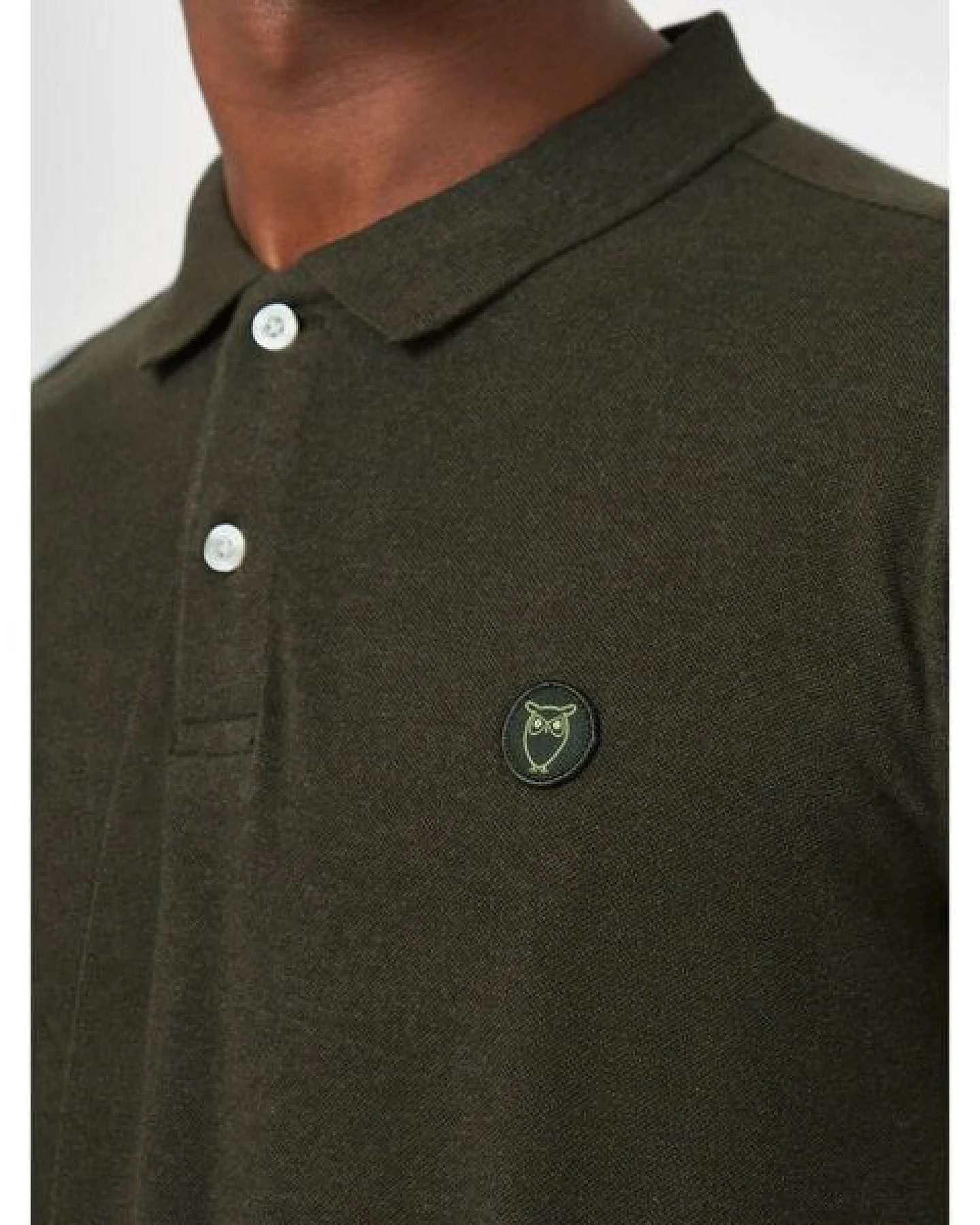 KnowledgeCotton Apparel Poloshirt - ROWAN - aus Bio-Baumwolle – Ansicht 4
