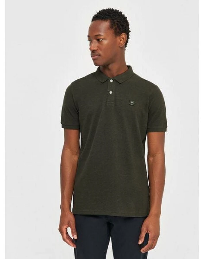 KnowledgeCotton Apparel Poloshirt - ROWAN - aus Bio-Baumwolle