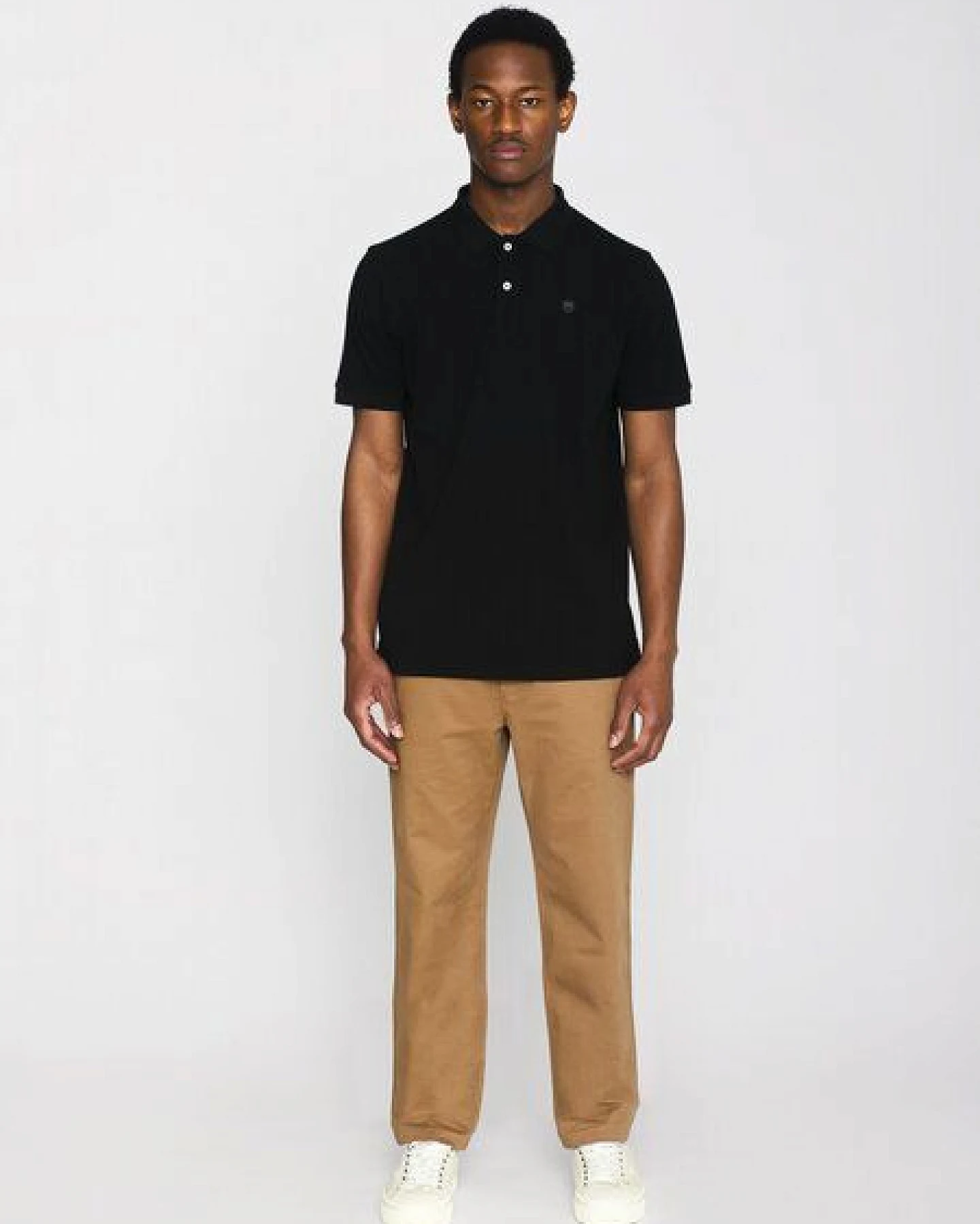 KnowledgeCotton Apparel Poloshirt - ROWAN - aus Bio-Baumwolle – Ansicht 3