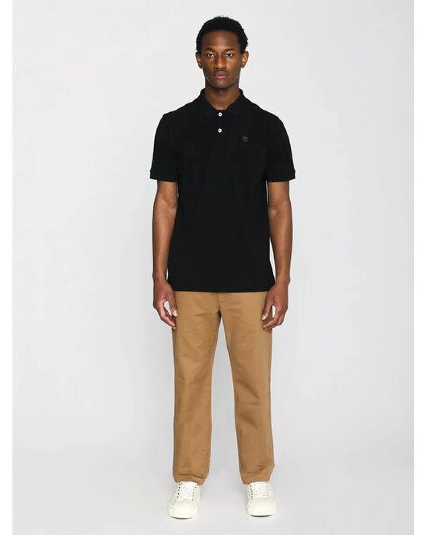KnowledgeCotton Apparel Poloshirt - ROWAN - aus Bio-Baumwolle – Ansicht 3