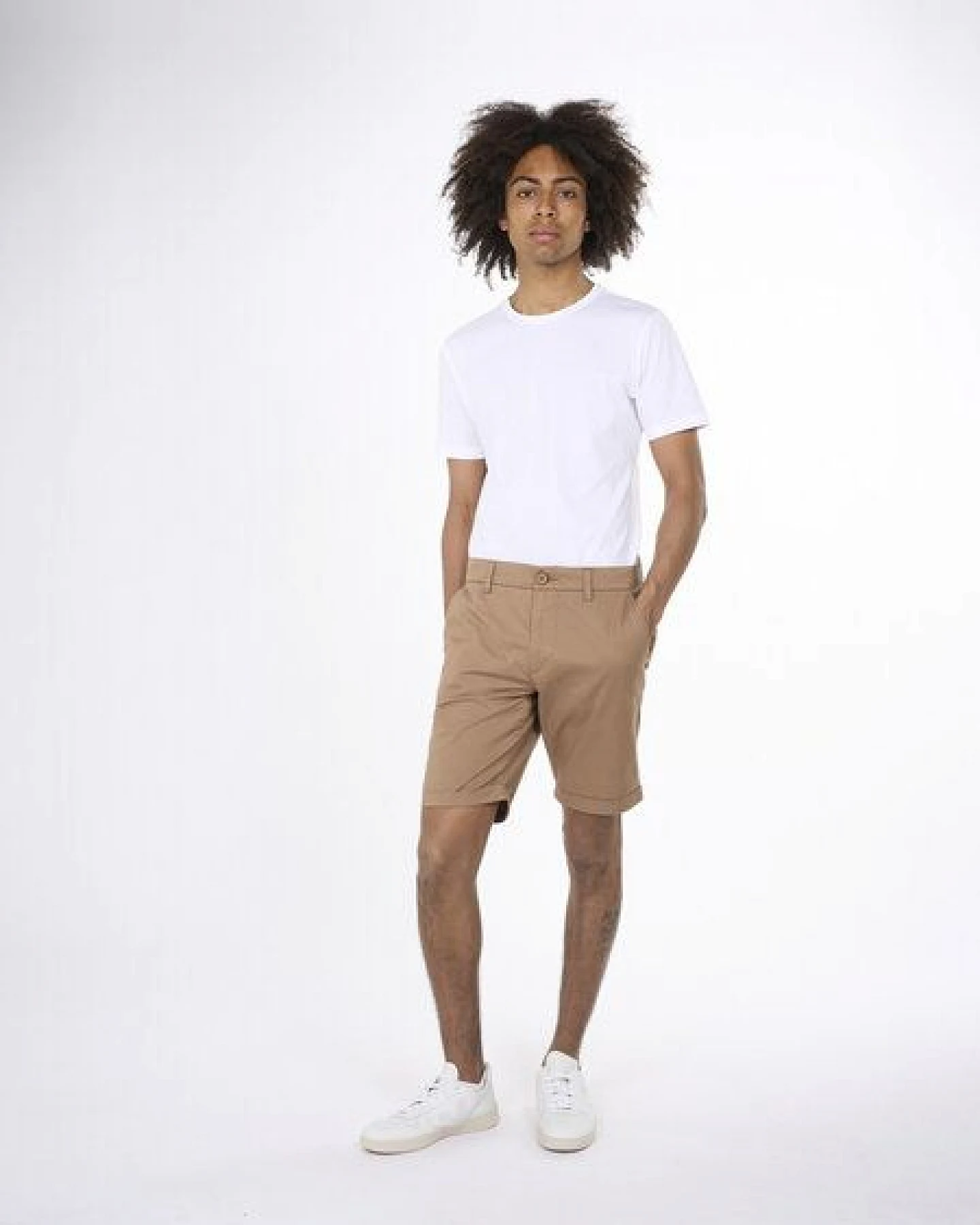 KnowledgeCotton Apparel Shorts - CHUCK regular chino poplin shorts – Ansicht 3