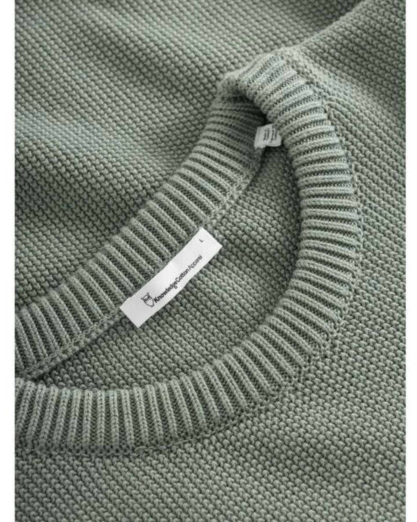 KnowledgeCotton Apparel Strickpullover - FIELD pique badge - aus Bio-Baumwolle – Ansicht 3