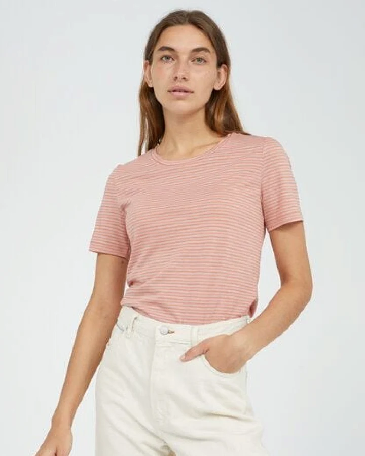 ARMEDANGELS LIDIAA SMALL STRIPES - Damen T-Shirt aus TENCEL Lyocell Mix