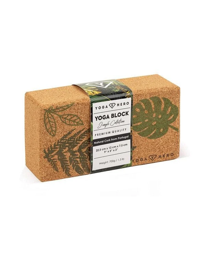 Yoga Hero Yogablock aus Kork