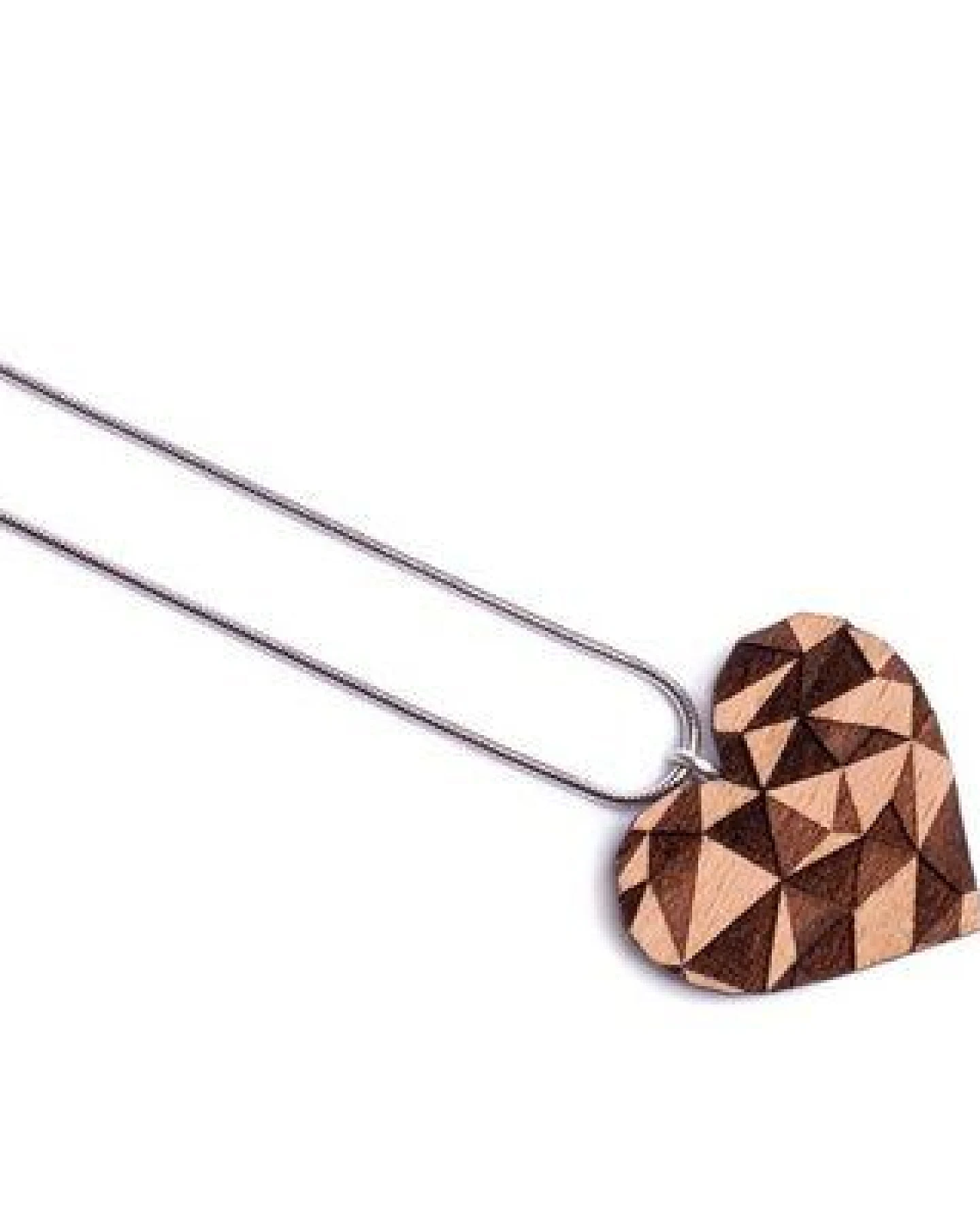BeWooden Herzchen Halskette – Ansicht 2