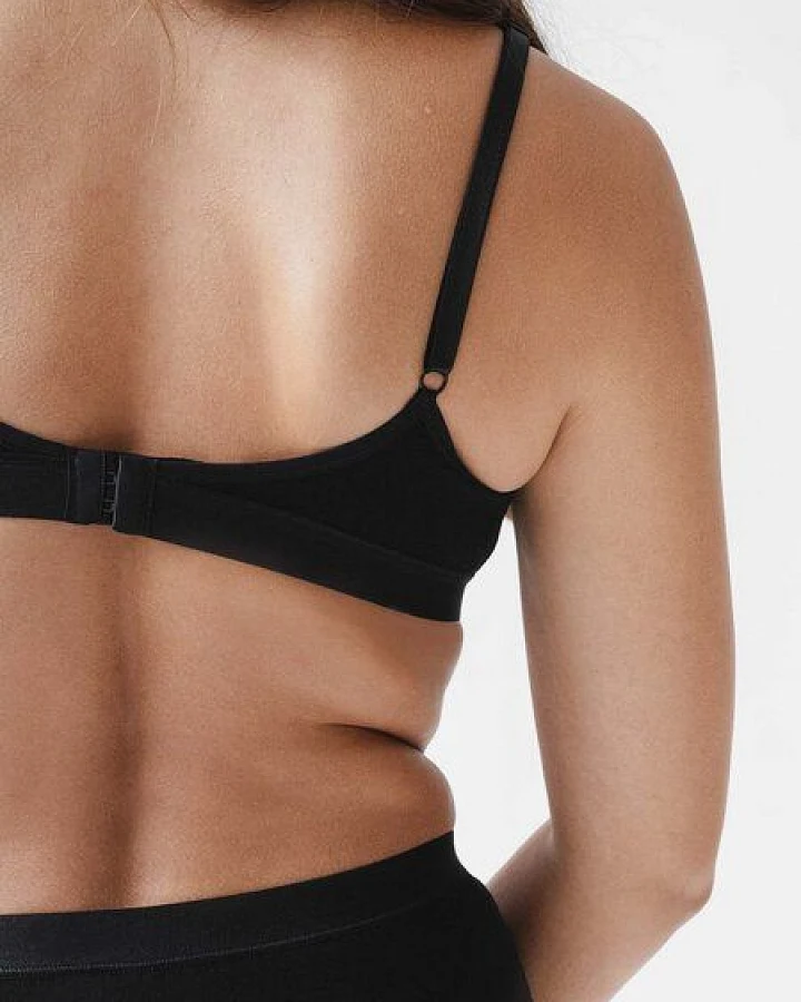 erlich textil Viola bügelloser BH aus Bio-Baumwolle, made in Europe