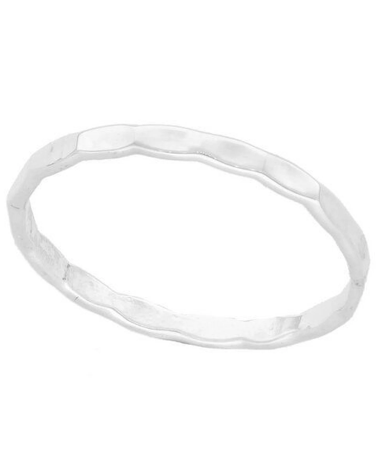 pakilia Silber ring schlicht gehämmert Fair-Trade und handmade – Ansicht 3