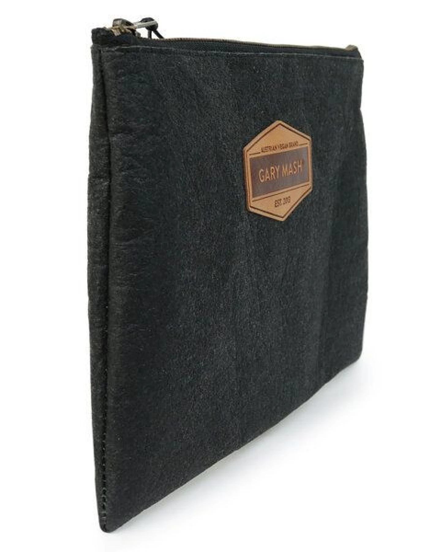 GARY MASH Piñatex® Clutch Handtasche schwarz – Ansicht 3