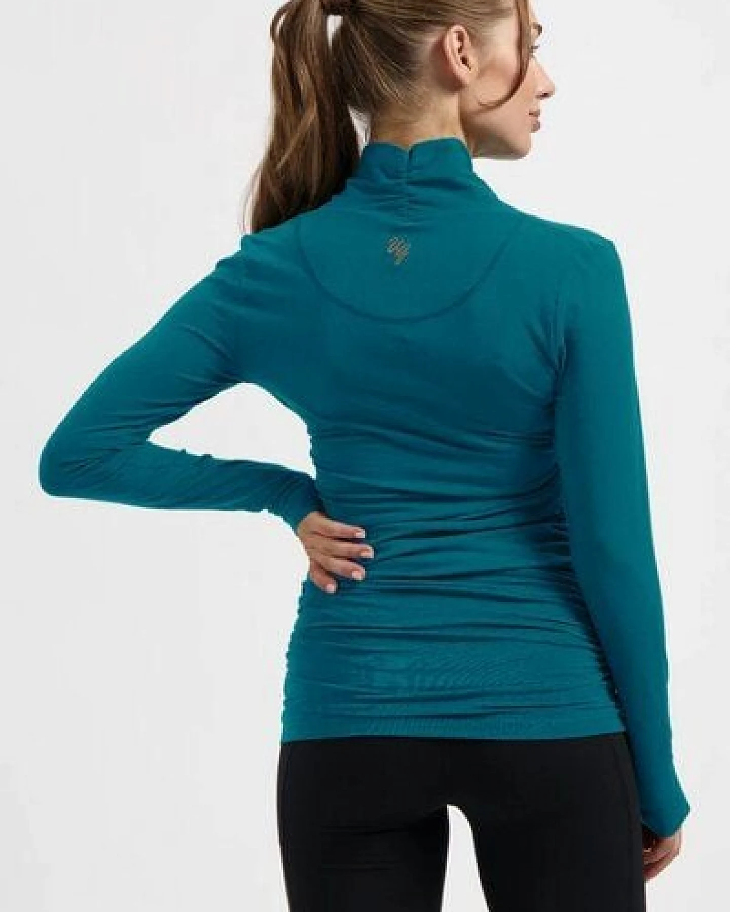 Urban Goddess Langarm Yoga Shirt Good Karma – Ansicht 2