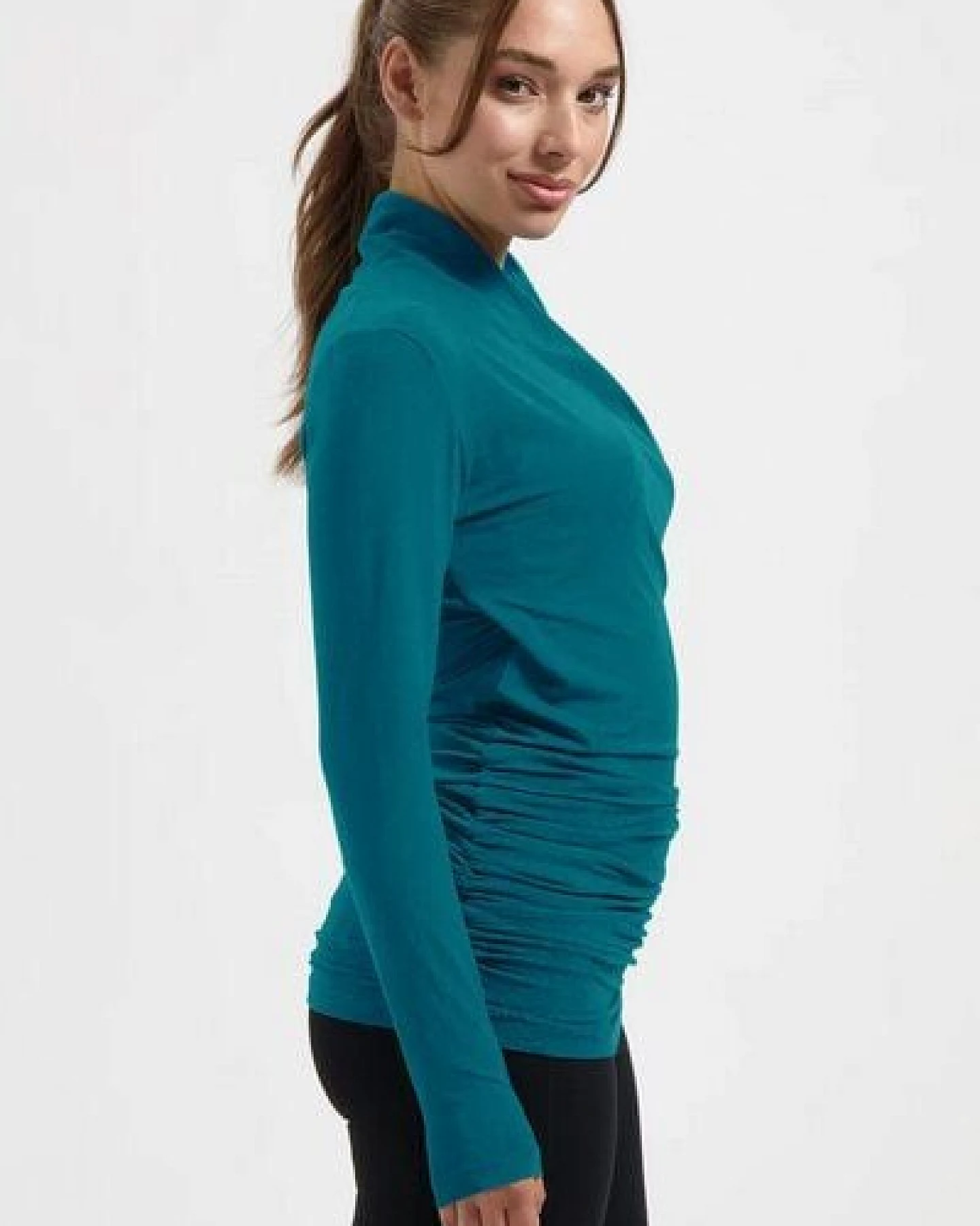Urban Goddess Langarm Yoga Shirt Good Karma – Ansicht 3