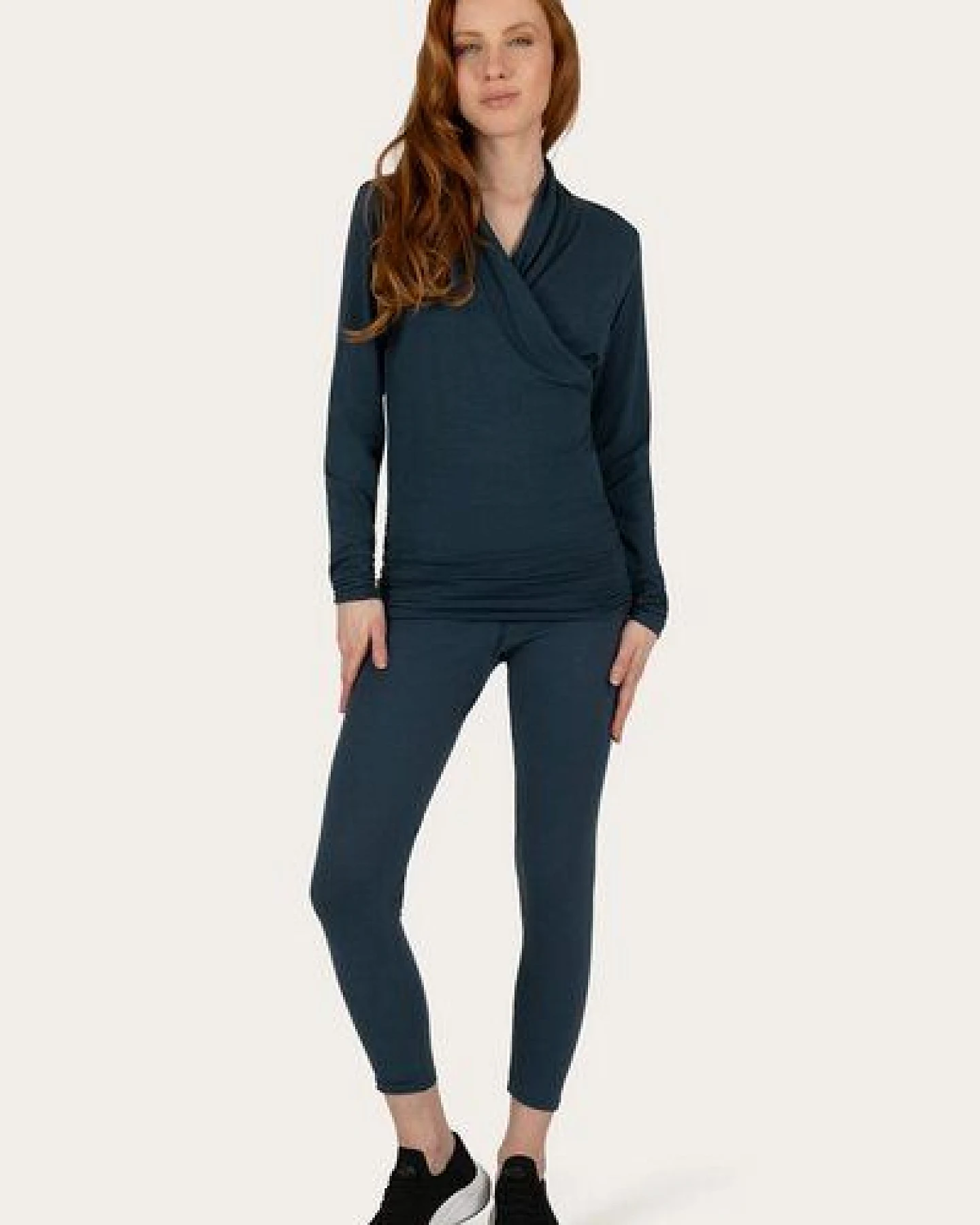 Urban Goddess Langarm Yoga Shirt Good Karma – Ansicht 3