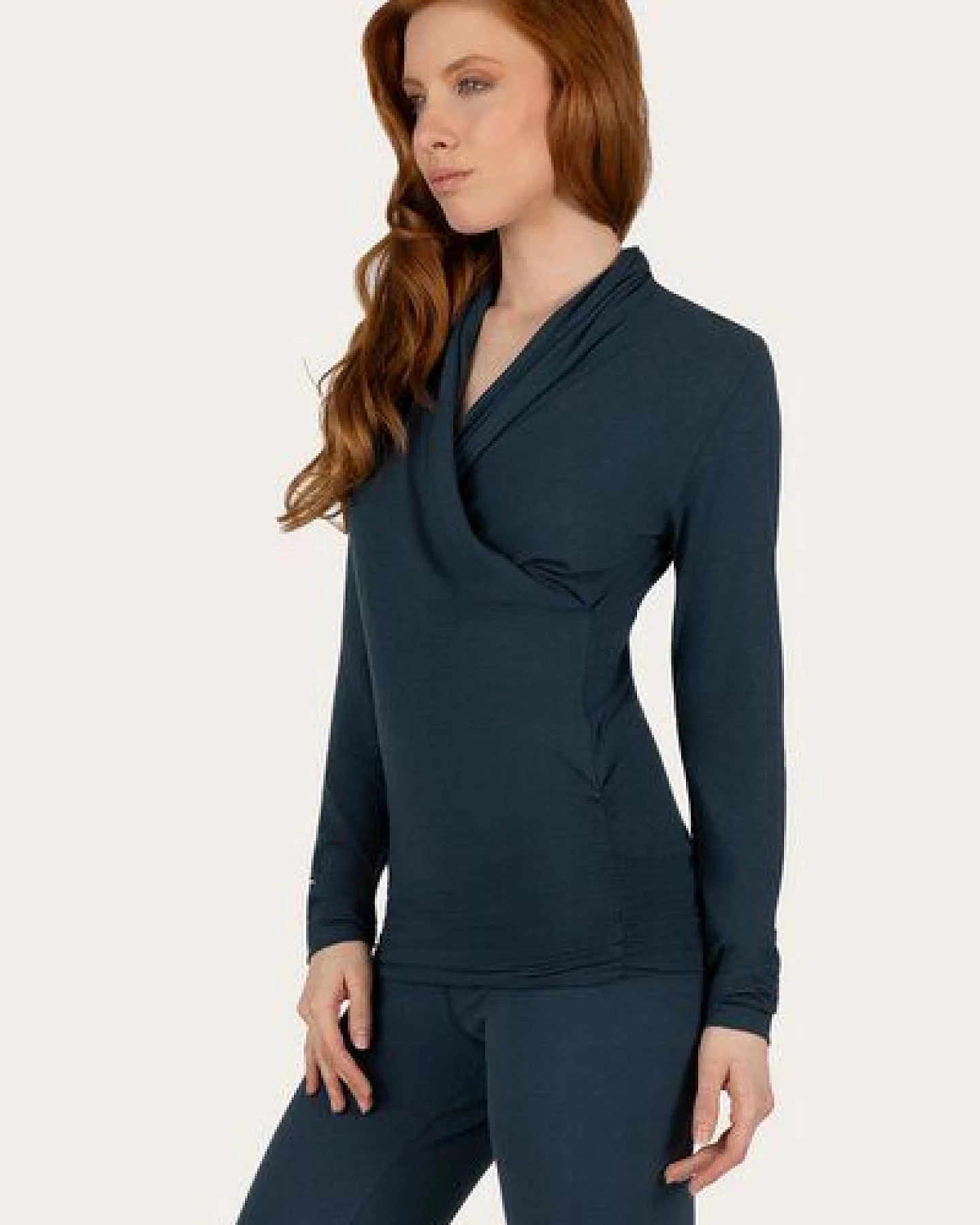 Urban Goddess Langarm Yoga Shirt Good Karma – Ansicht 2