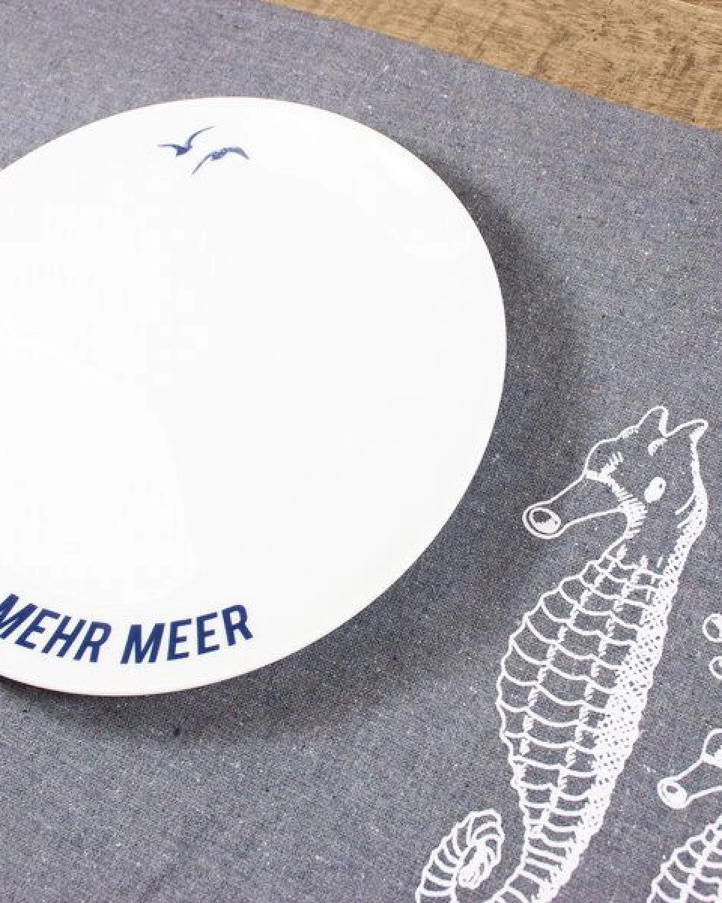Bow & Hummingbird Porzellanteller Mehr Meer – Ansicht 2
