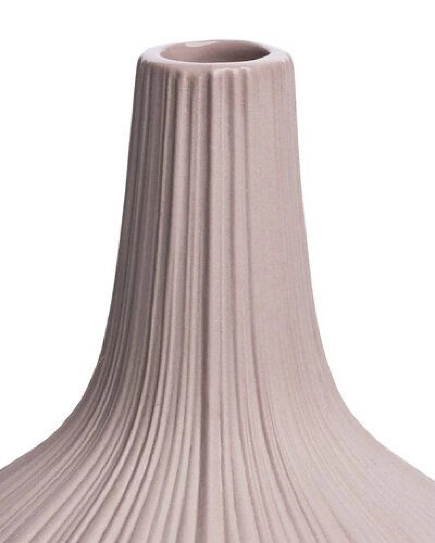 TRANQUILLO Vase Vintage aus mattem Steinzeug, Ø 9,6 × 12 cm – Ansicht 3