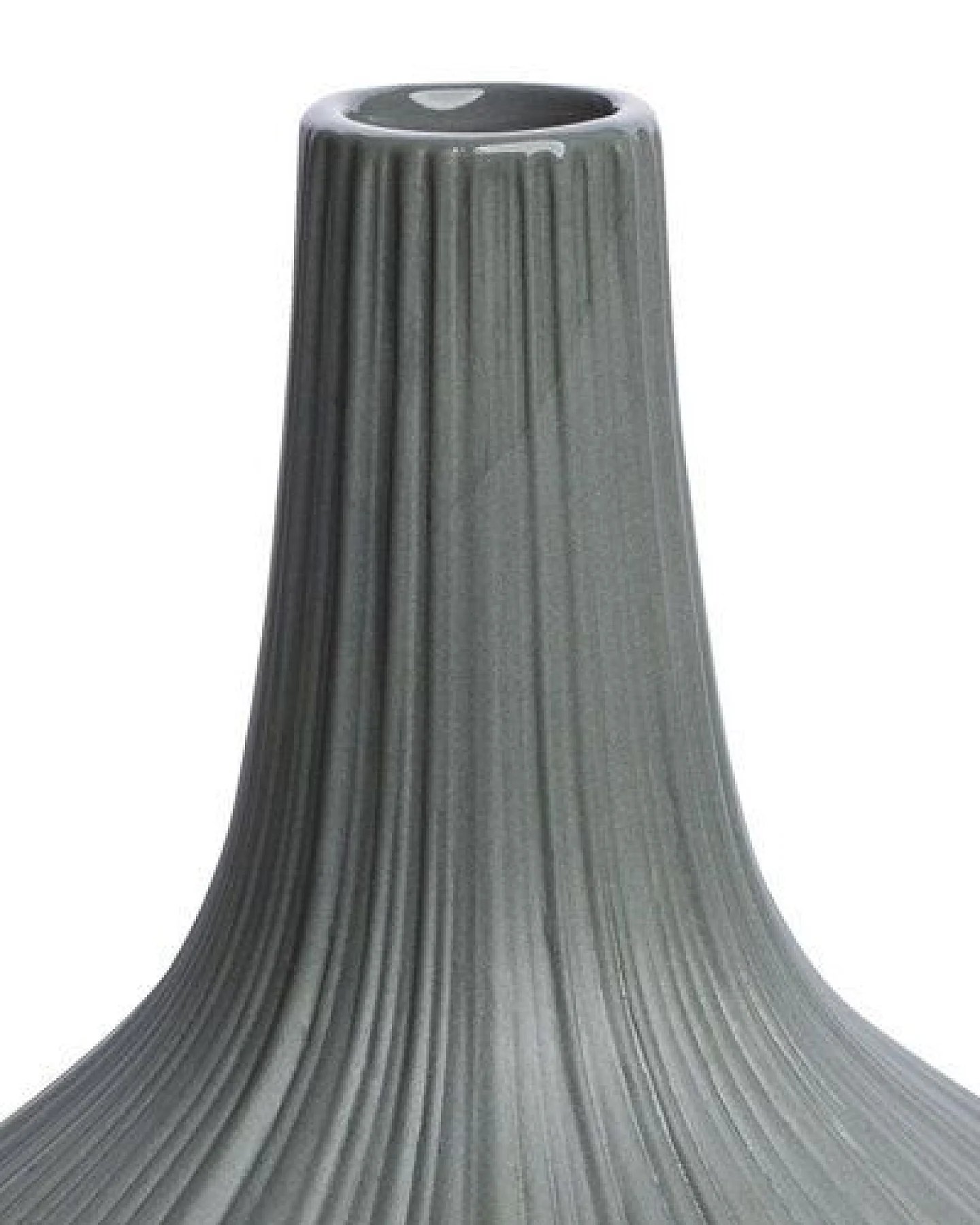 TRANQUILLO Vase Vintage aus mattem Steinzeug, Ø 9,6 × 12 cm – Ansicht 2