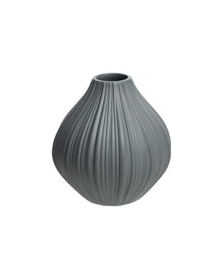 TRANQUILLO Vase Vintage aus mattem Steinzeug, Ø 9 × 9 cm (POR454, POR455, POR456, POR457)