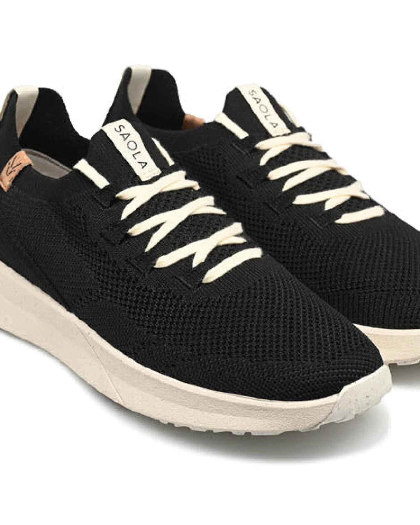 SAOLA Damen vegan Sneaker Damen Tsavo 3 Schwarz – Ansicht 2