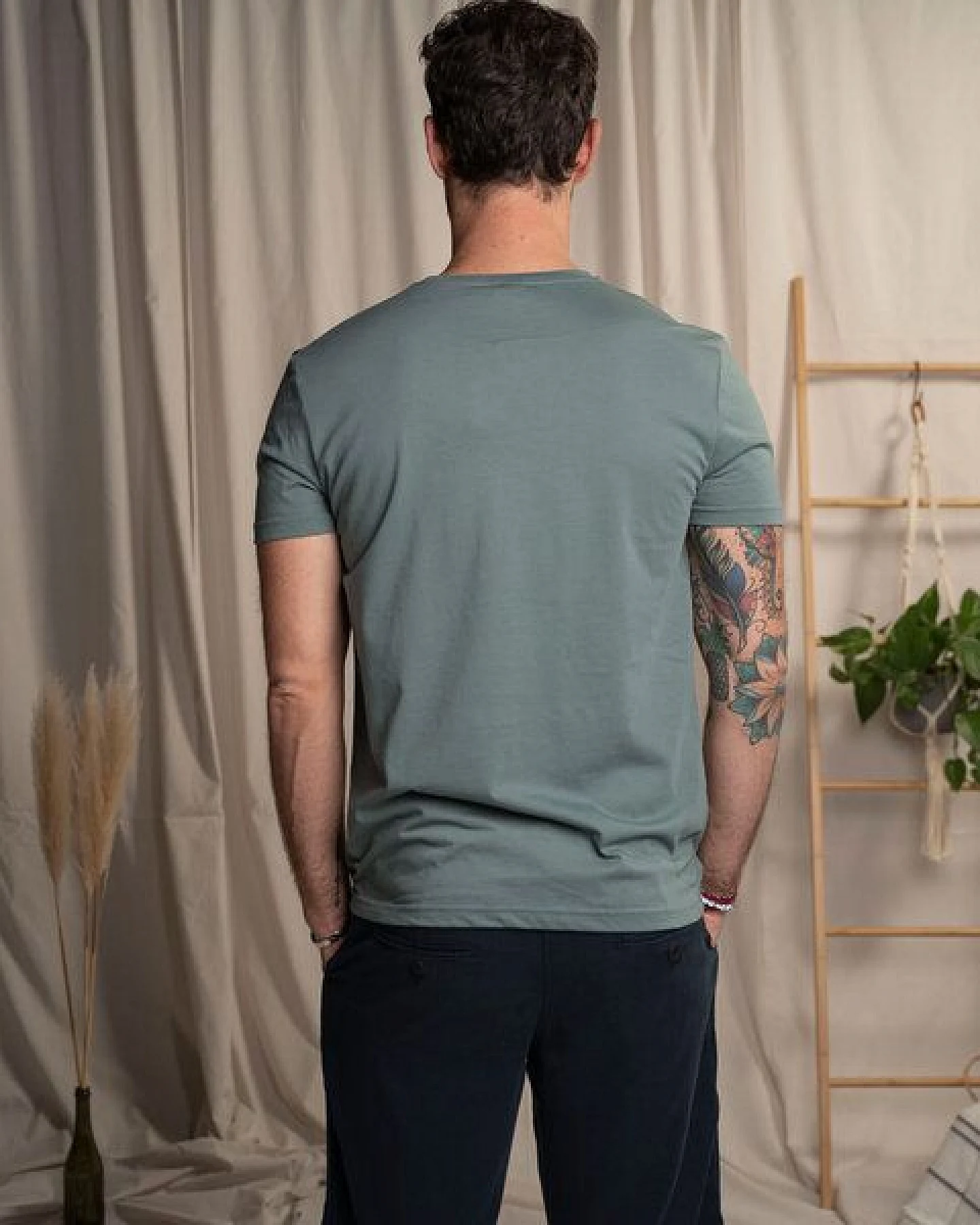 Vresh Clothing Stevan - T-Shirt aus Biobaumwoll-Mix – Ansicht 2