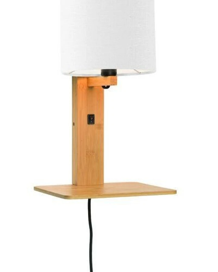 GOOD&MOJO Naturel Wandlampe Andes