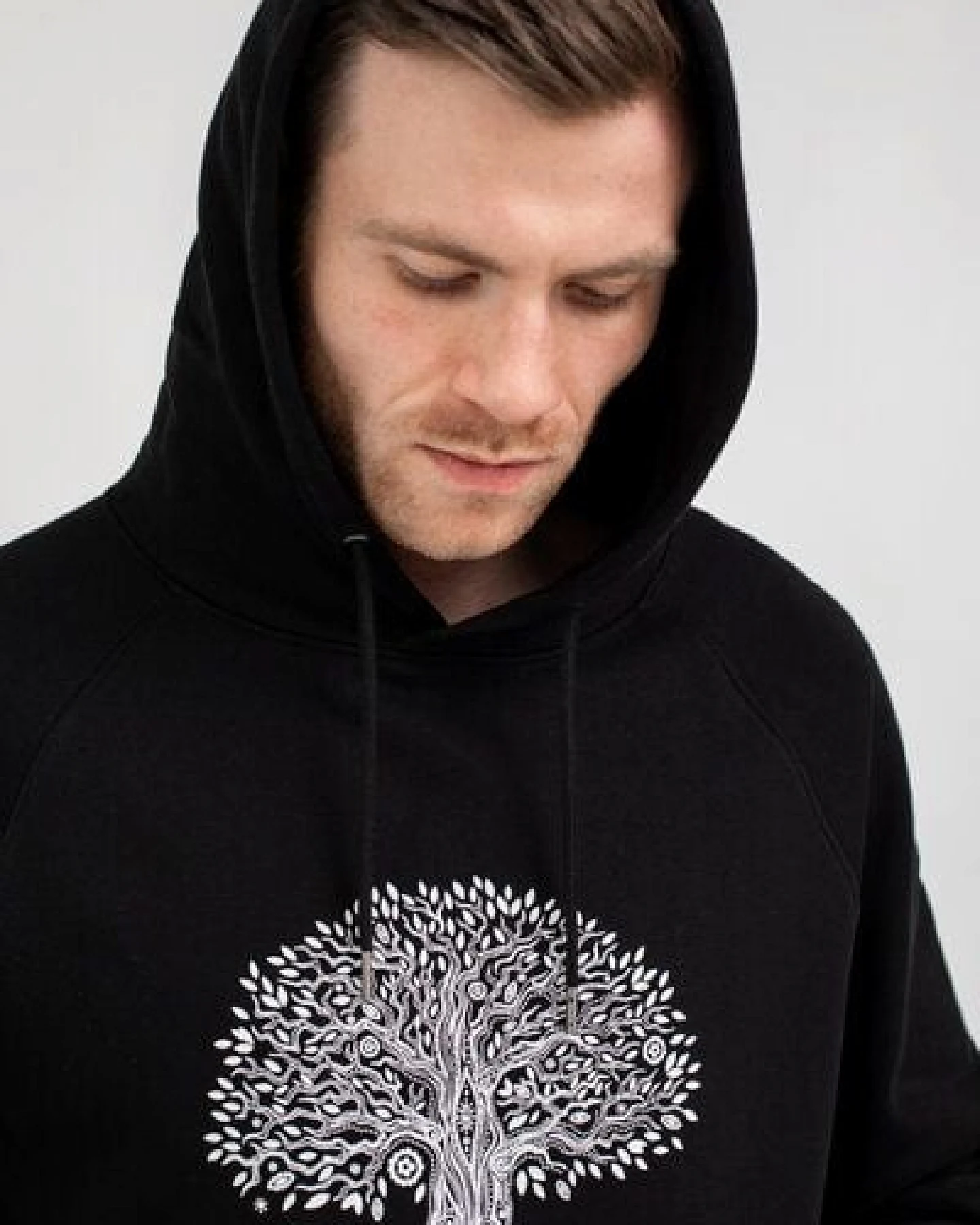 Brandless Basic Bio Hoody (men) treelife – Ansicht 4
