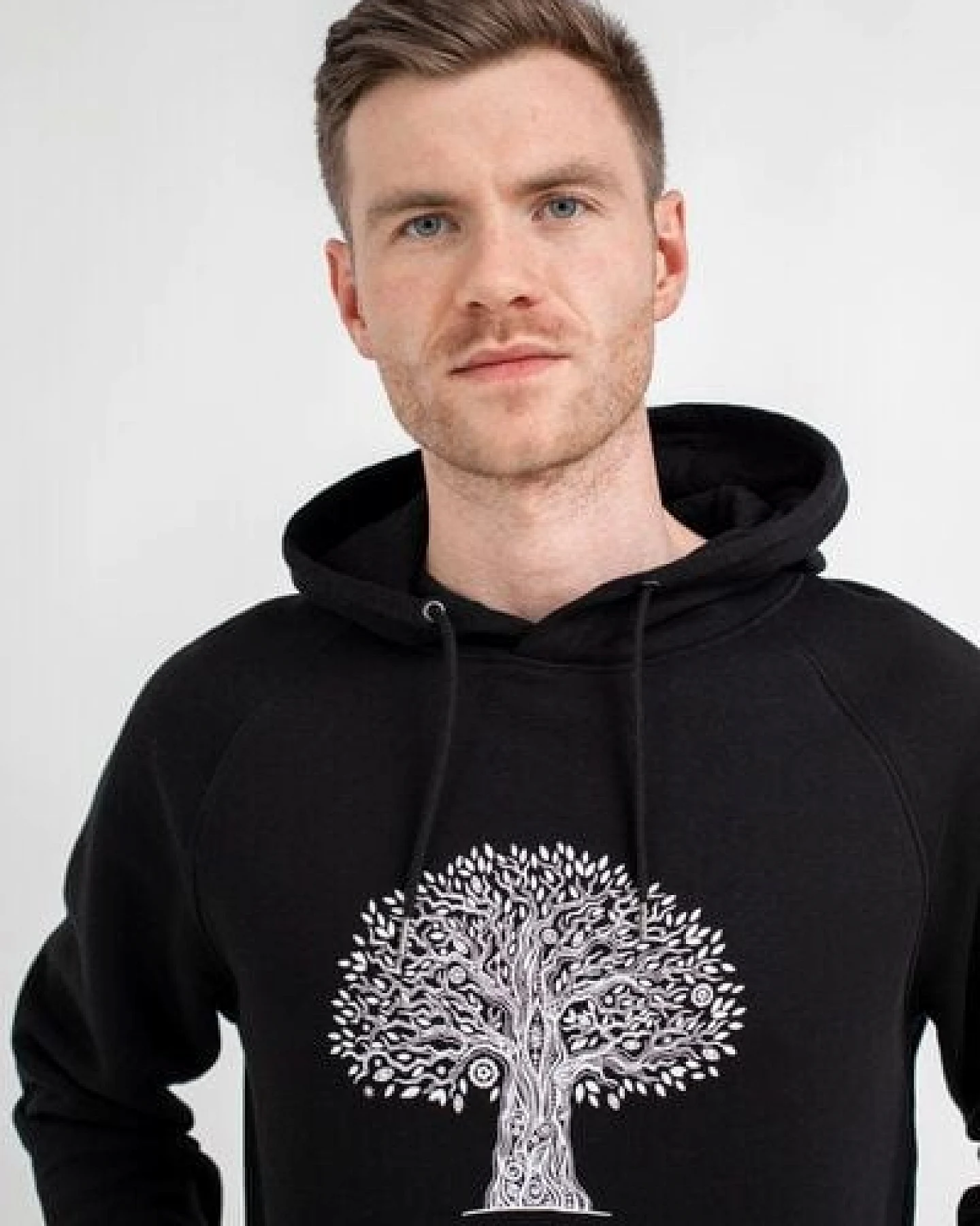 Brandless Basic Bio Hoody (men) treelife – Ansicht 3