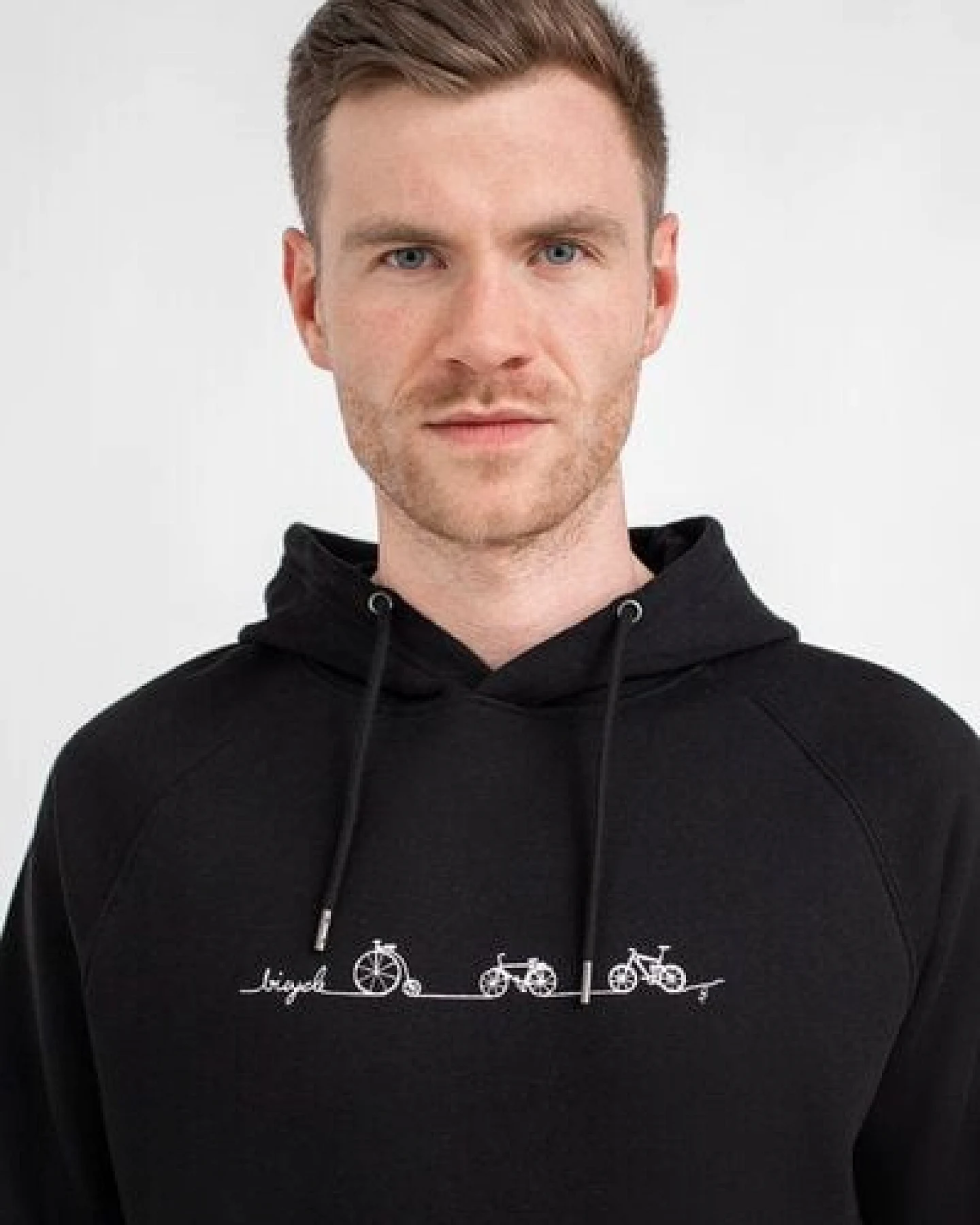 Brandless Basic Bio Hoody (men) Bicycle Line – Ansicht 3