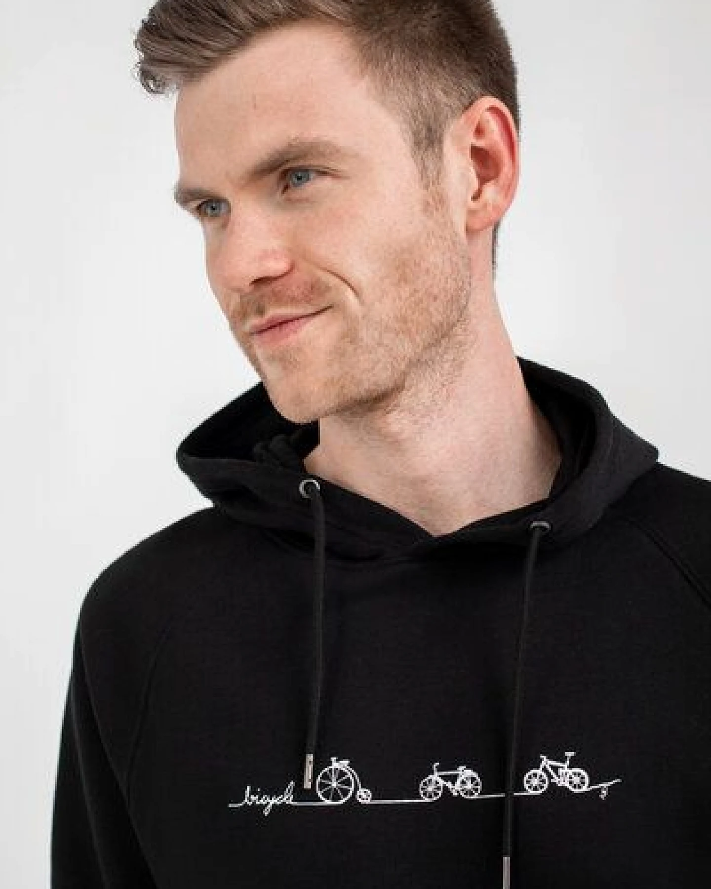 Brandless Basic Bio Hoody (men) Bicycle Line – Ansicht 4