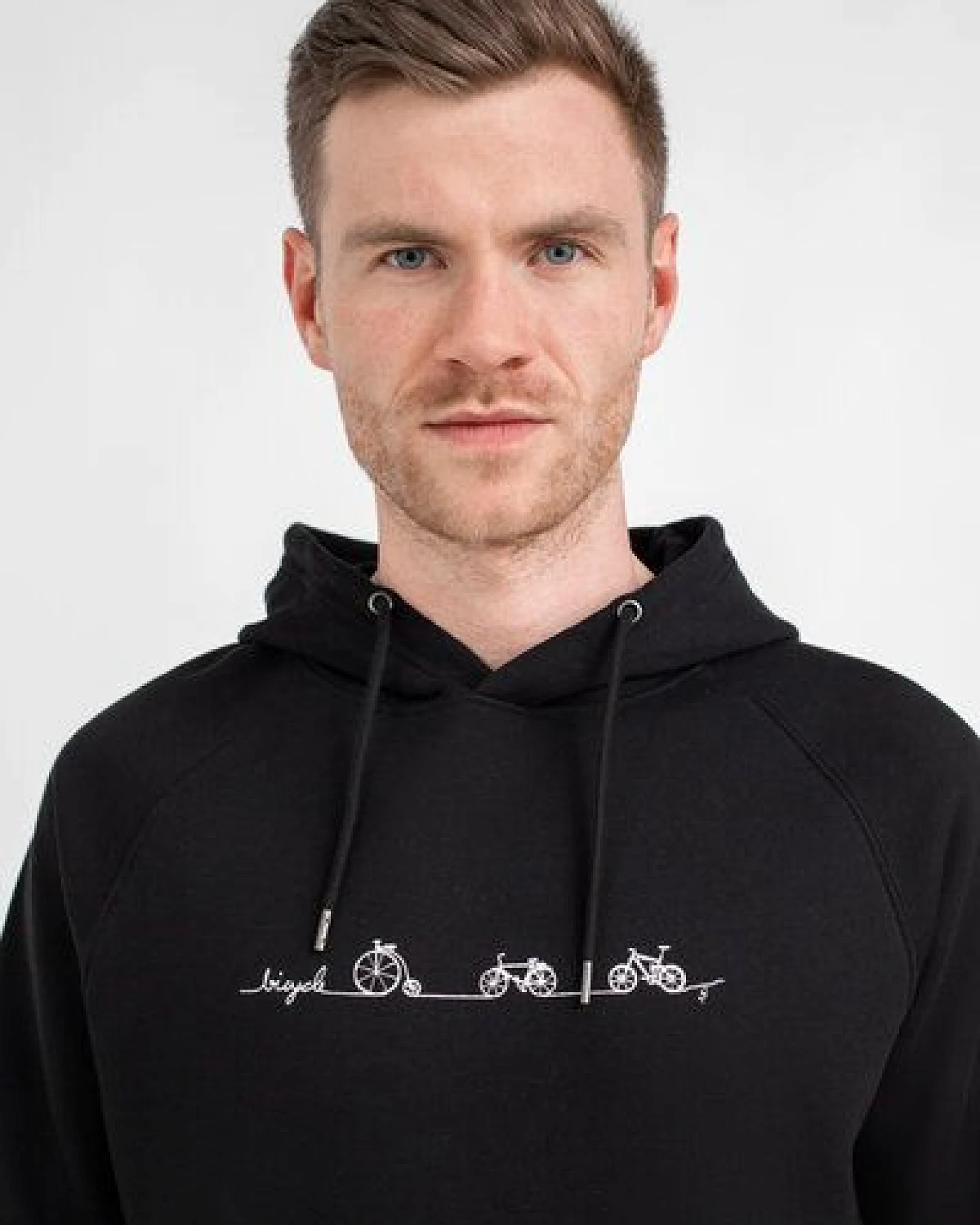 Brandless Basic Bio Hoody (men) Bicycle Line – Ansicht 3