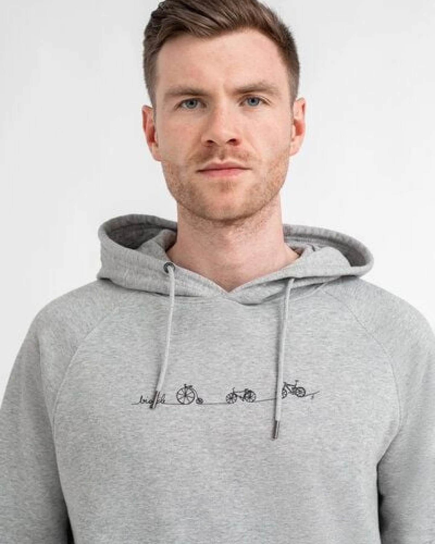 Brandless Basic Bio Hoody (men) Bicycle Line – Ansicht 4