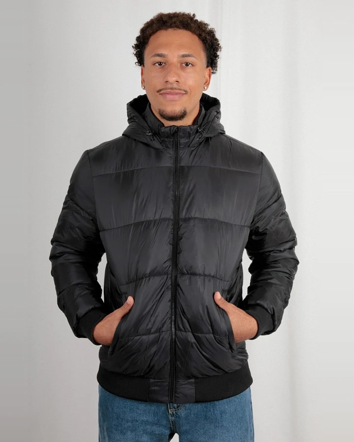 TORLAND Herren vegan Kapuzenjacke Unisex Mika Schwarz