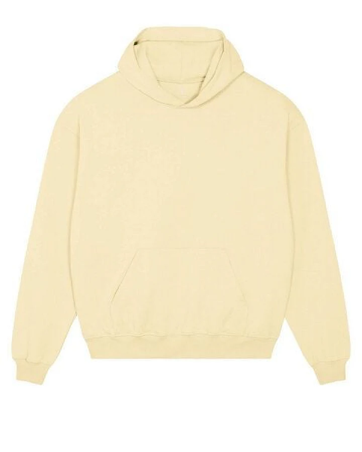 YTWOO Oversized Unisex Hoodie mit Kängurutasche, Dry, nachhaltig, Bio-Baumwolle