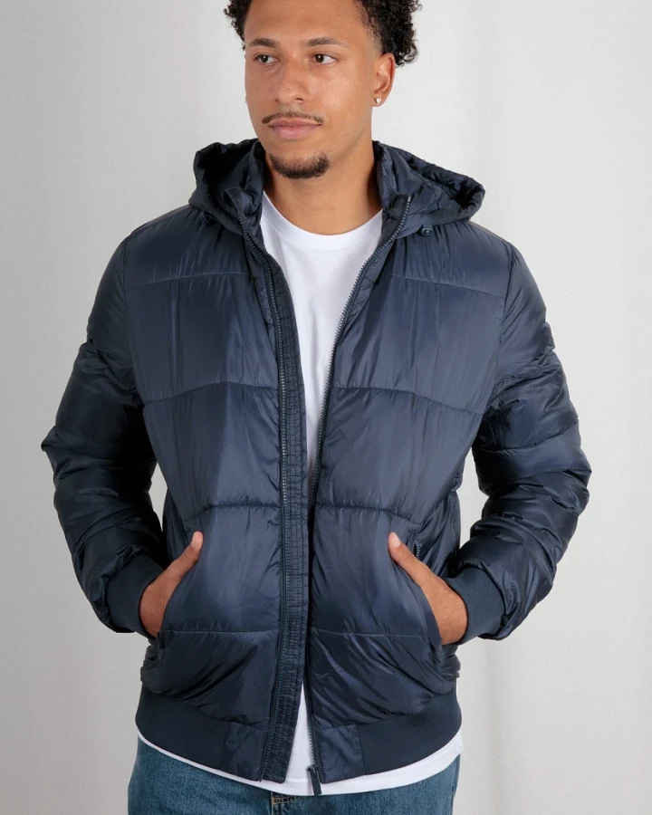 TORLAND Herren vegan Kapuzenjacke Unisex Mika French Navy