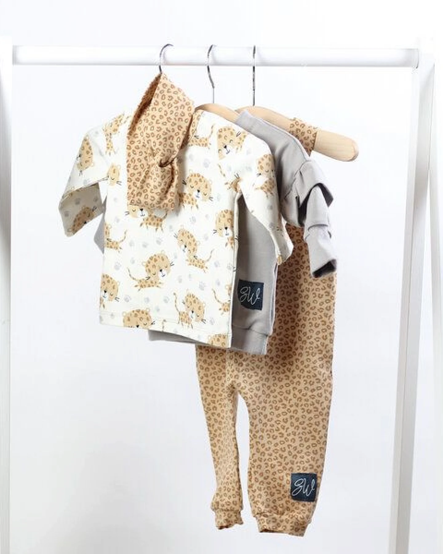 Sternchenwolke BIO Rüschenshirt "Steingrau" – Ansicht 3