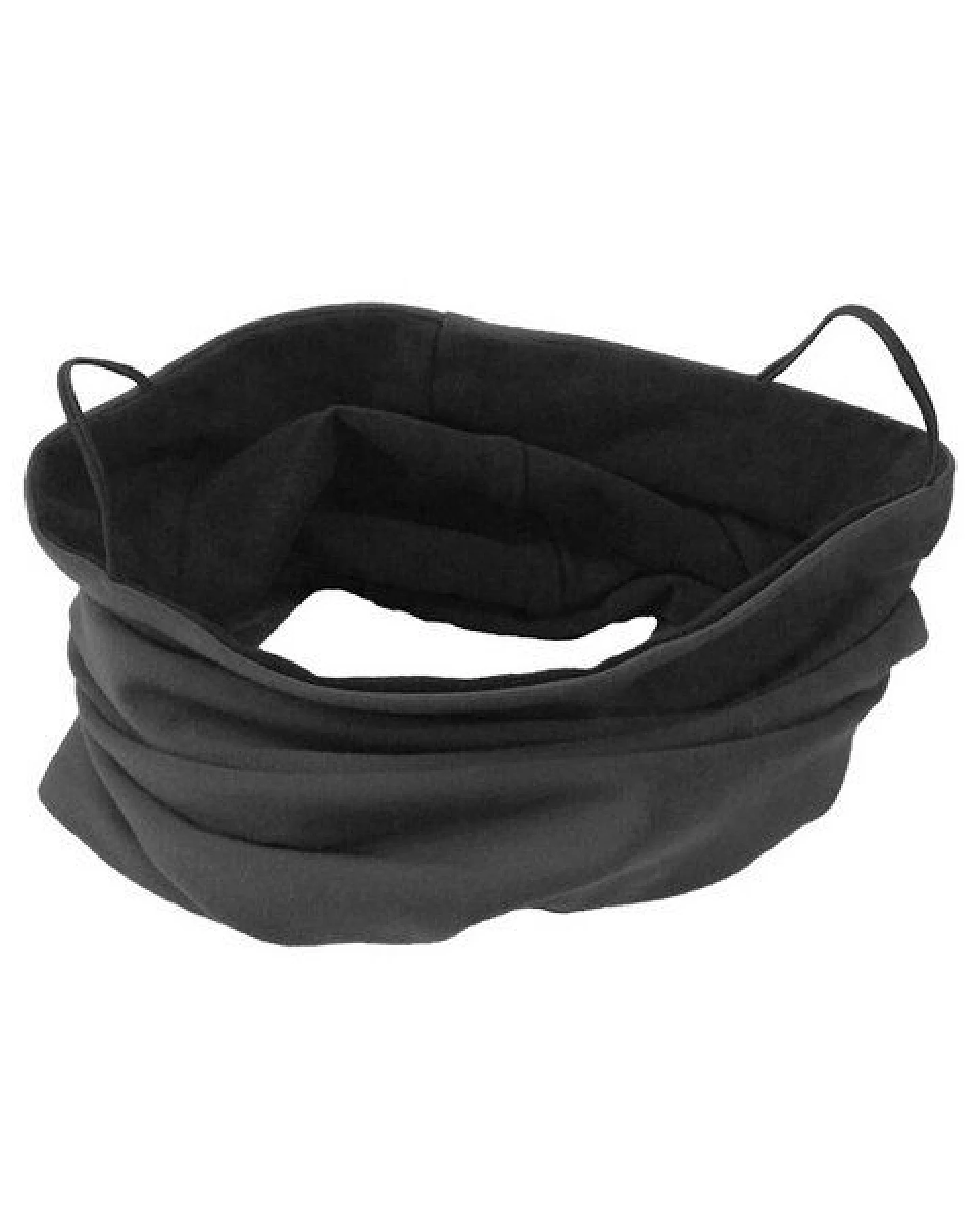 WiDDA berlin Schlauchschal in Grau/Schwarz doppellagig aus Bio-Baumwoll Jersey – Ansicht 4