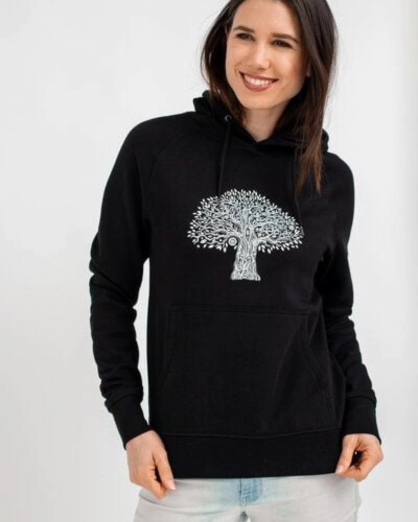 Brandless Basic Bio Hoody (unisex) treelife – Ansicht 4