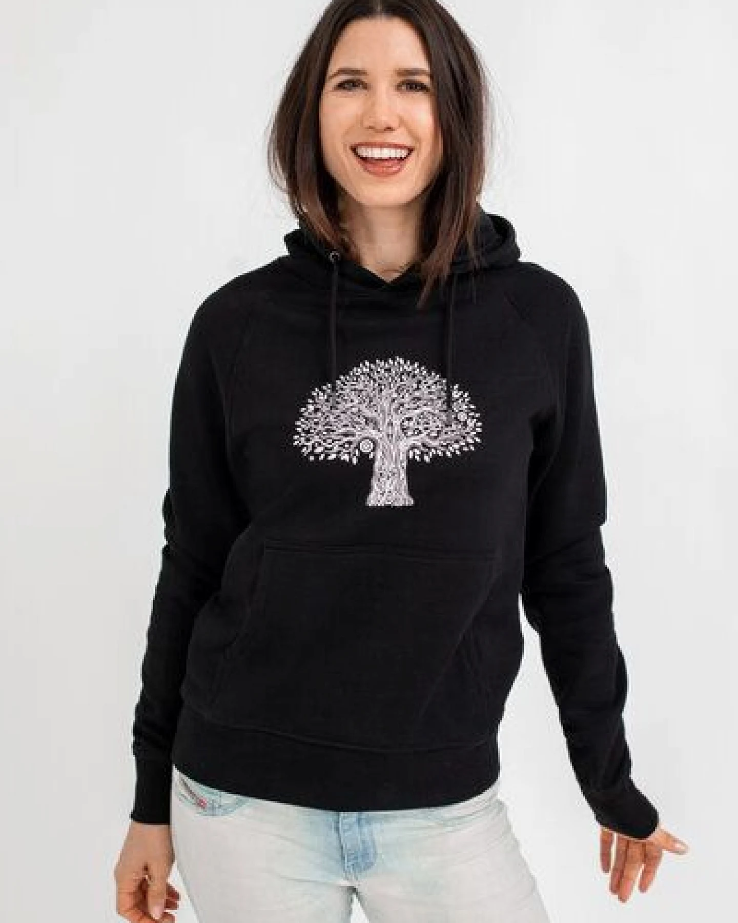 Brandless Basic Bio Hoody (unisex) treelife – Ansicht 2