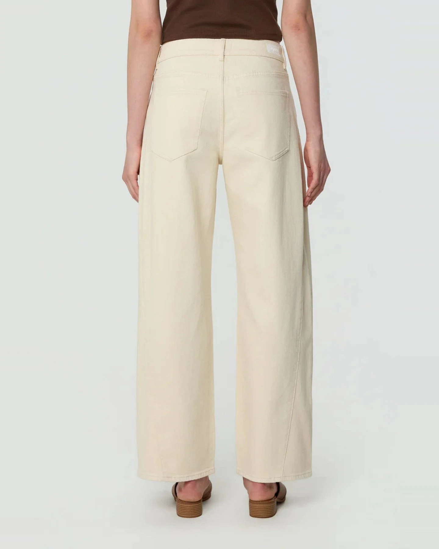 Jeans Ash Barrel Ecru – Ansicht 2