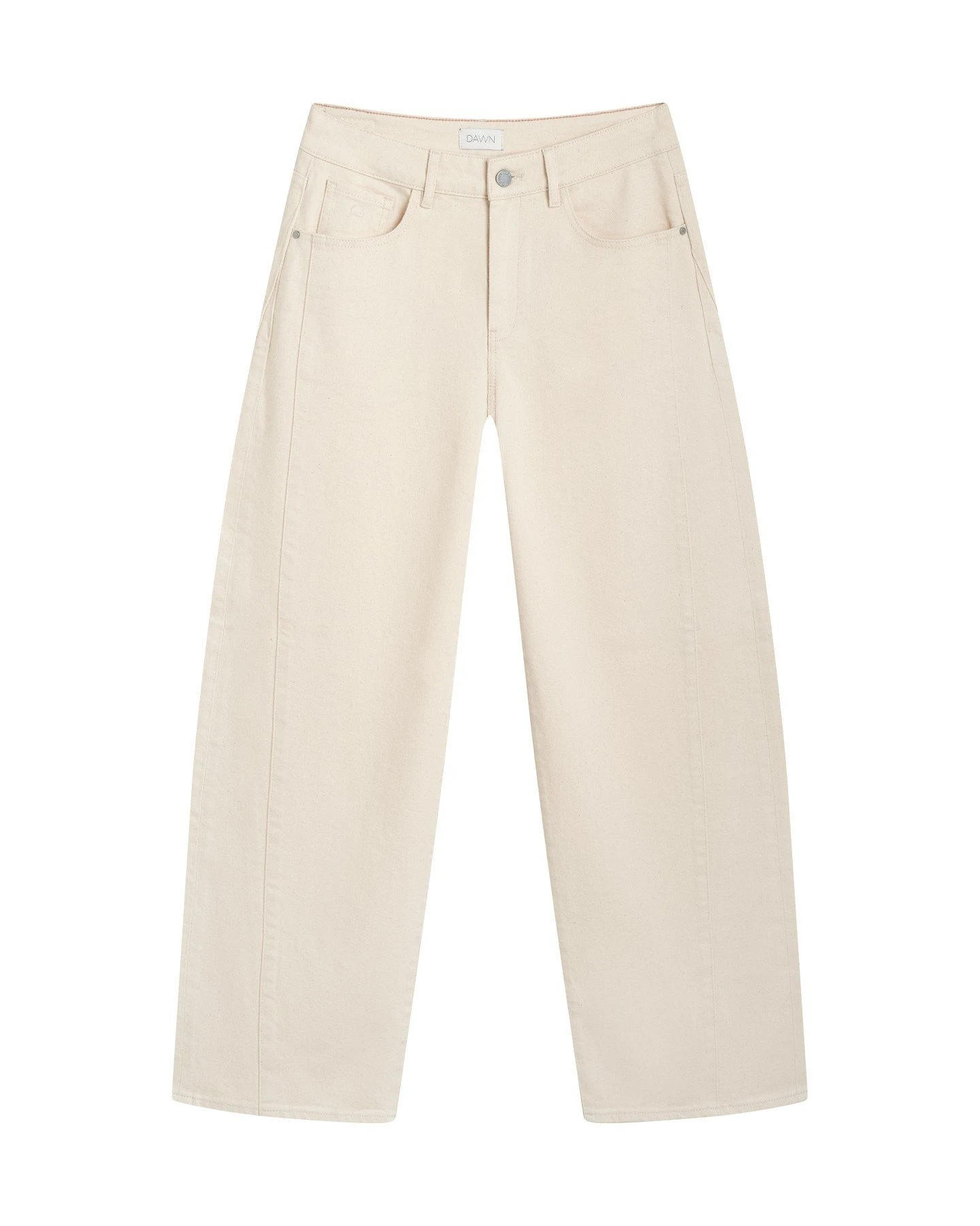 Jeans Ash Barrel Ecru – Ansicht 6