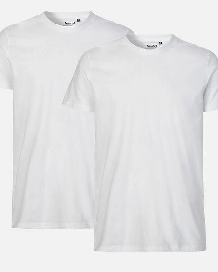 NEUTRAL® Doppelpack Herren Bio Tshirt - Bio Baumwolle