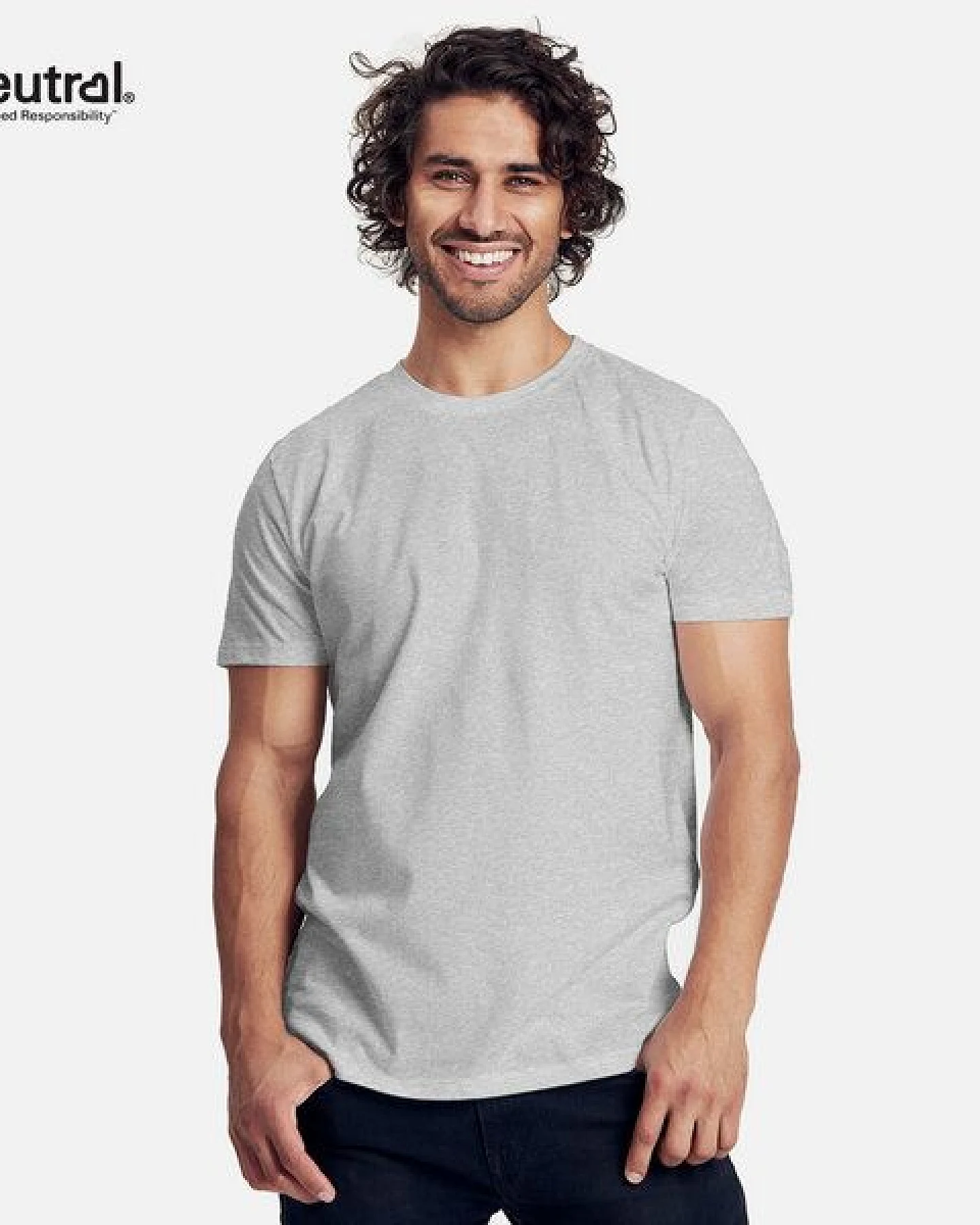 NEUTRAL® Doppelpack Herren Bio Tshirt - Bio Baumwolle – Ansicht 2