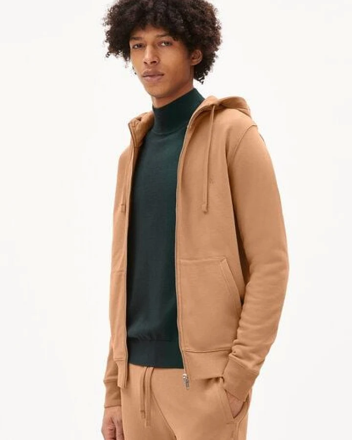 ARMEDANGELS GAASTON COMFORT - Herren Sweatjacke Regular Fit aus Bio-Baumwolle